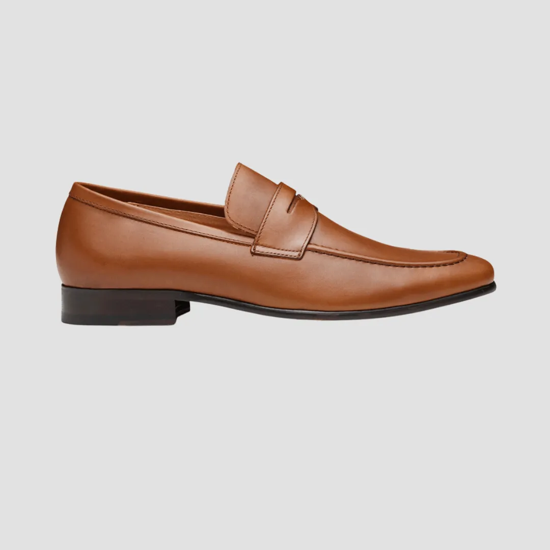 AQ By Aquila Penley Mens Loafers In Brown