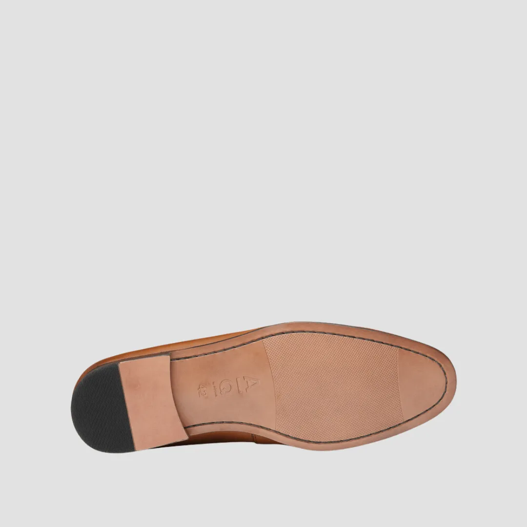 AQ By Aquila Penley Mens Loafers In Brown