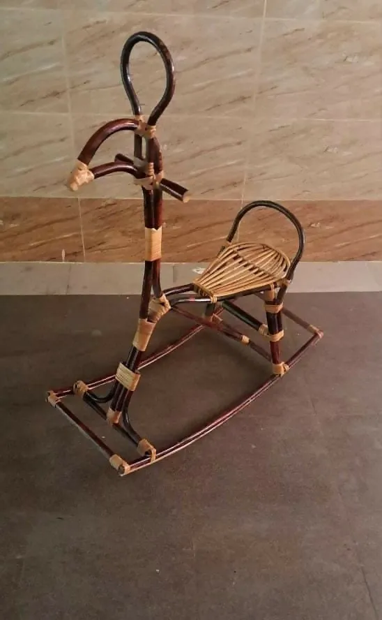 Bamboo Horse (Handmade)