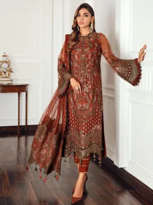 BAROQUE NET FORMAL DRESS BQF6