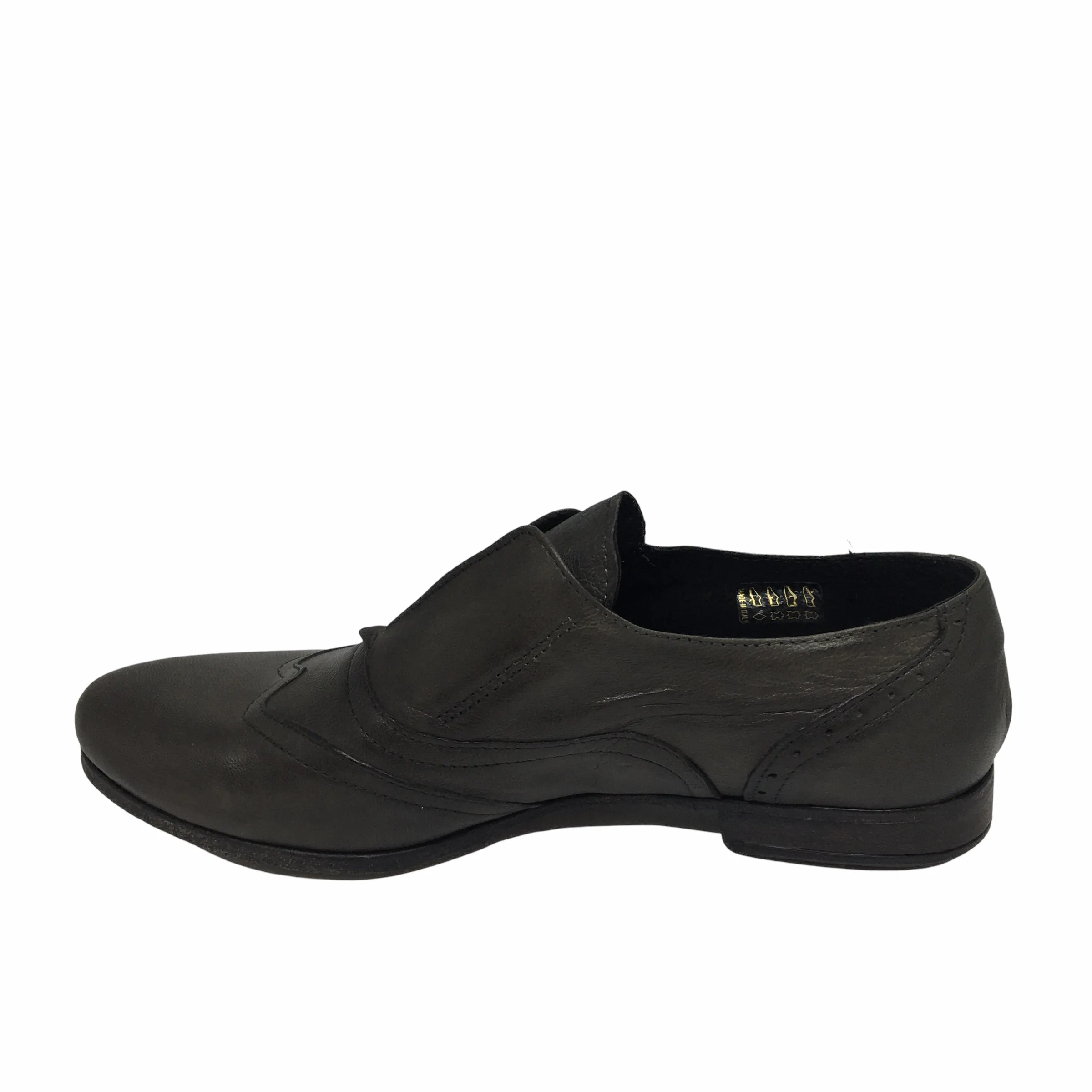 Beltrami Crast Lav Antracite Grey Leather