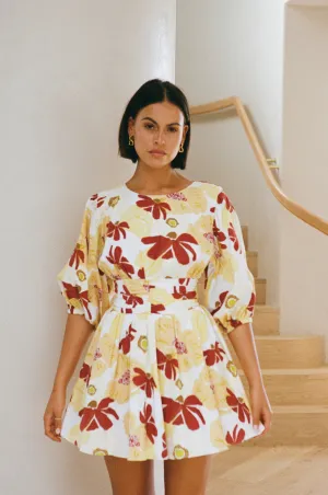 Bettina Dress - Dusk Lily
