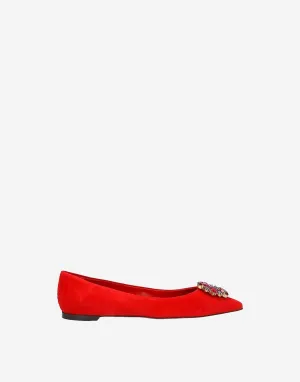 Crystal Embellished Flats
