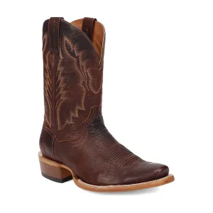 Dan Post Mens Boerne Cognac Leather Cowboy Boots 10 D