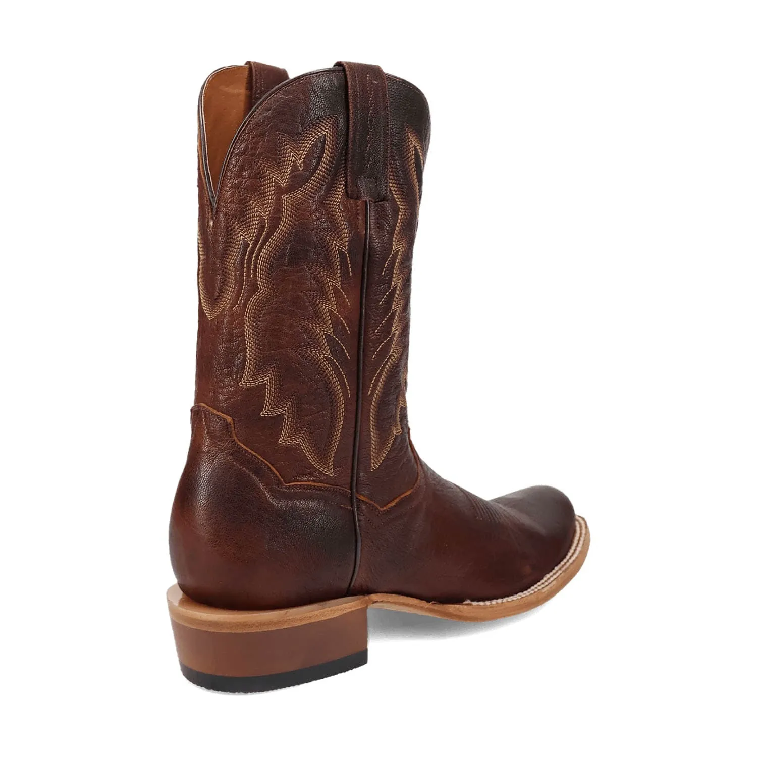 Dan Post Mens Boerne Cognac Leather Cowboy Boots 10 D