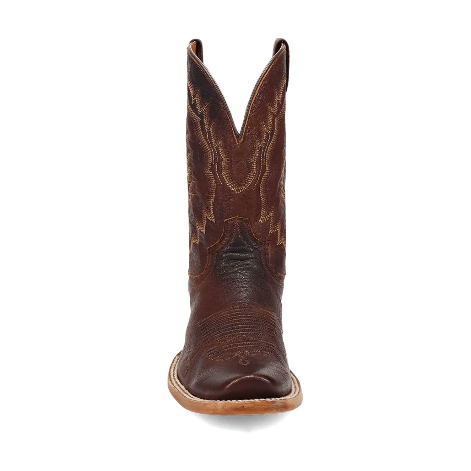 Dan Post Mens Boerne Cognac Leather Cowboy Boots 10 D