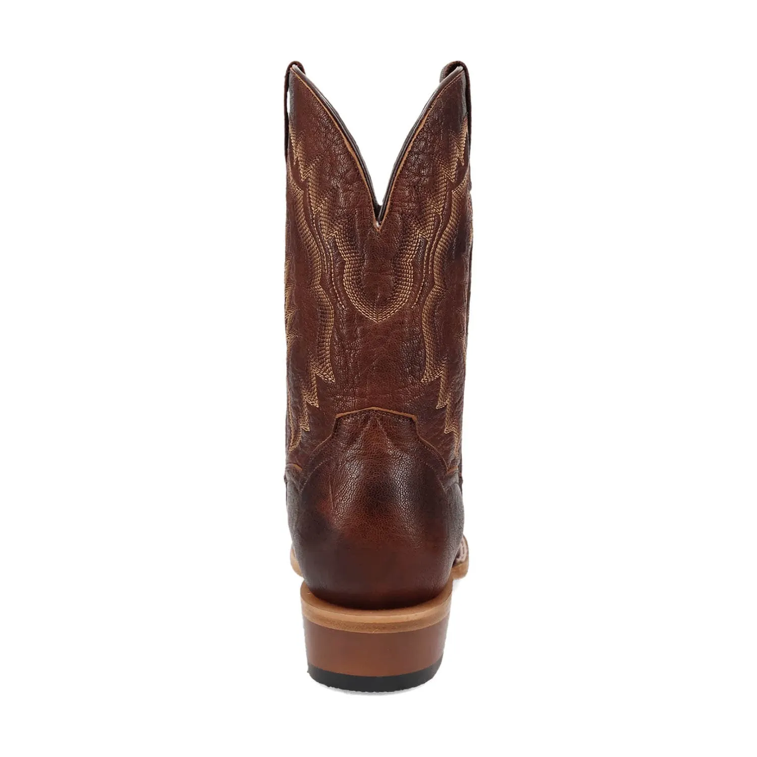 Dan Post Mens Boerne Cognac Leather Cowboy Boots 10 D