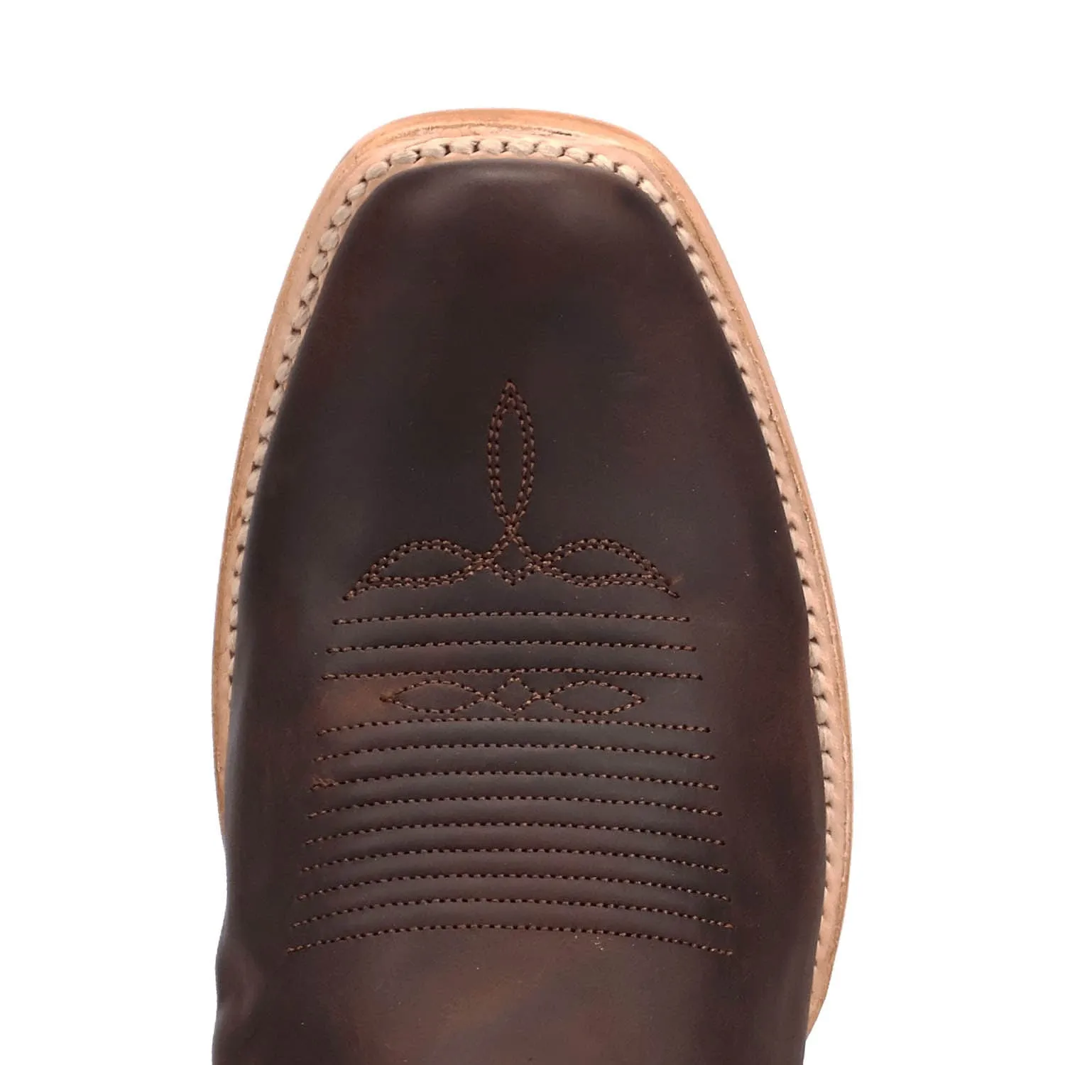Dan Post Mens Oakwood Brown Leather Cowboy Boots