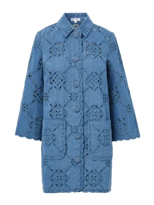 Erilyn eyelet shirtdress