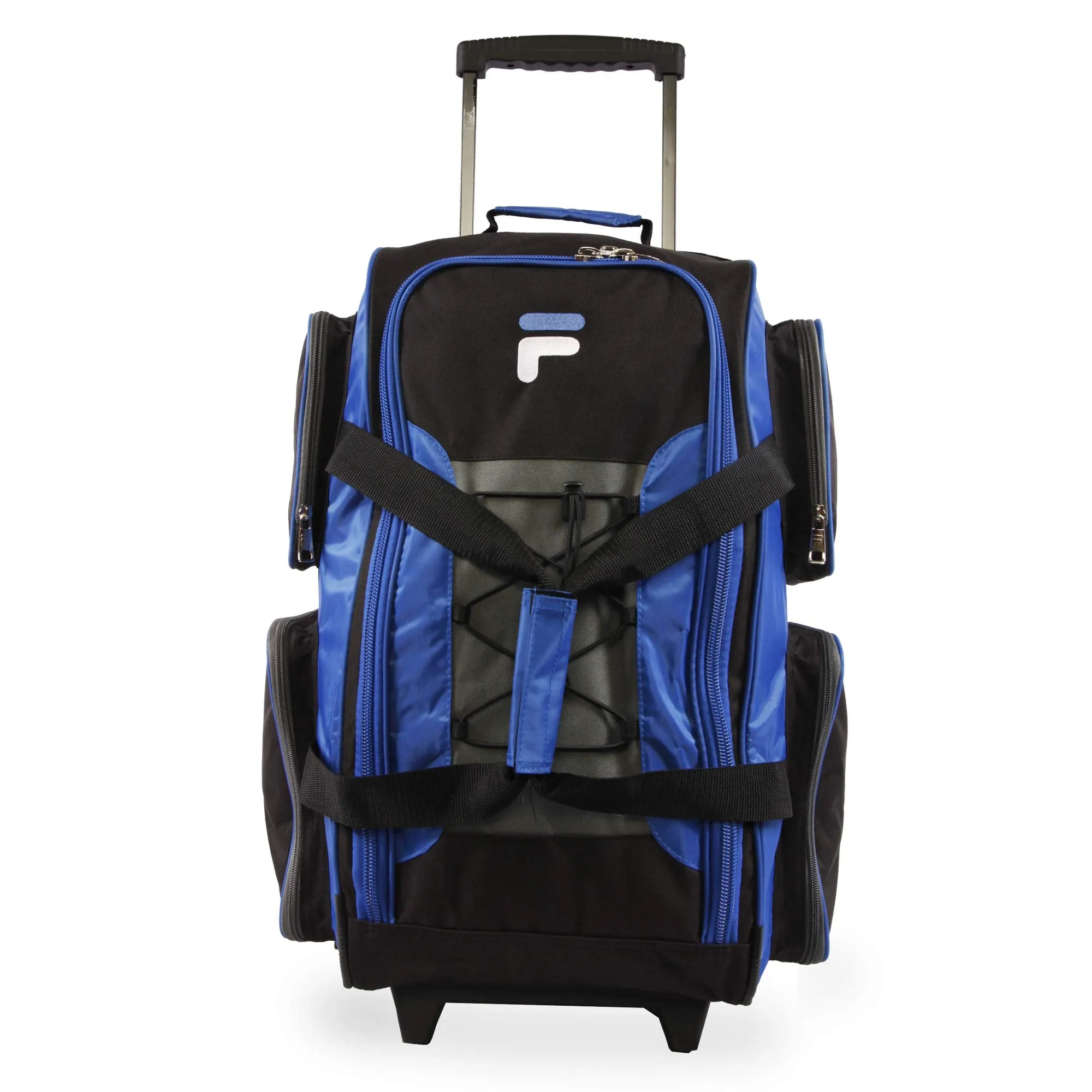 Fila 22" Lightweight Carry On Rolling Duffel Bag,  Blue,  One Size