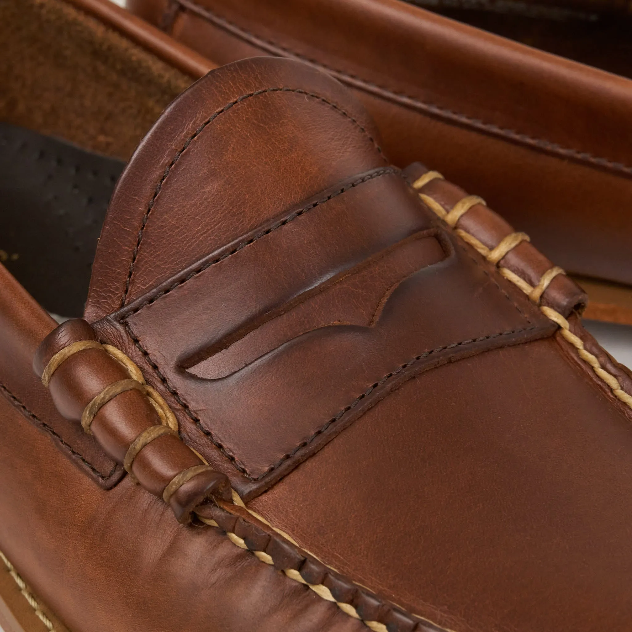 G.H. Bass & Co. Weejuns Penny Loafers Waxed
