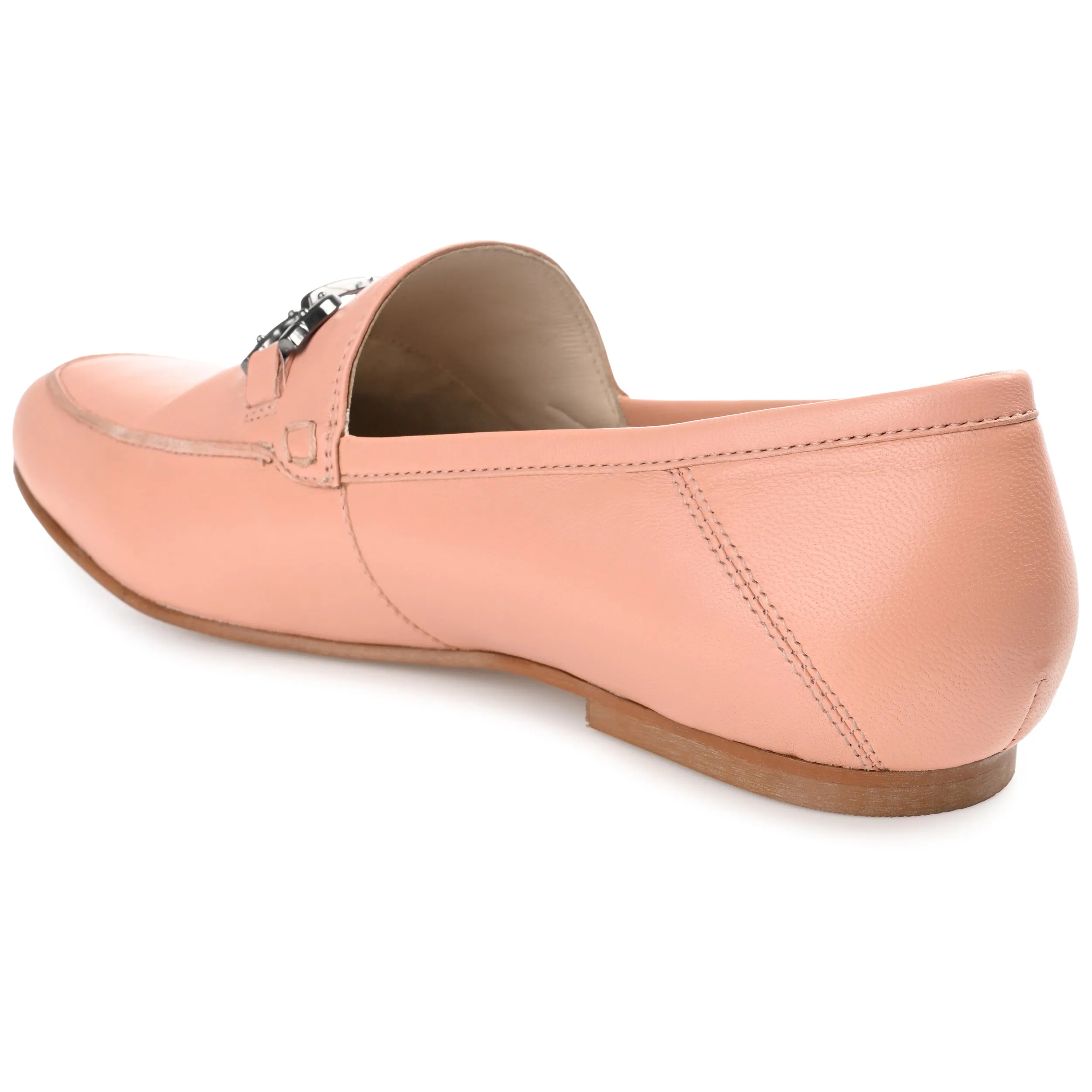 GIIA HORSE BIT LOAFER FLATS IN LEATHER