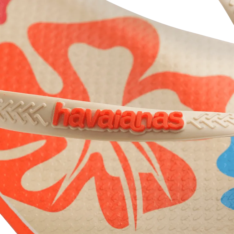HAVAIANAS Slim Postcard USA sandal- Sunset Orange