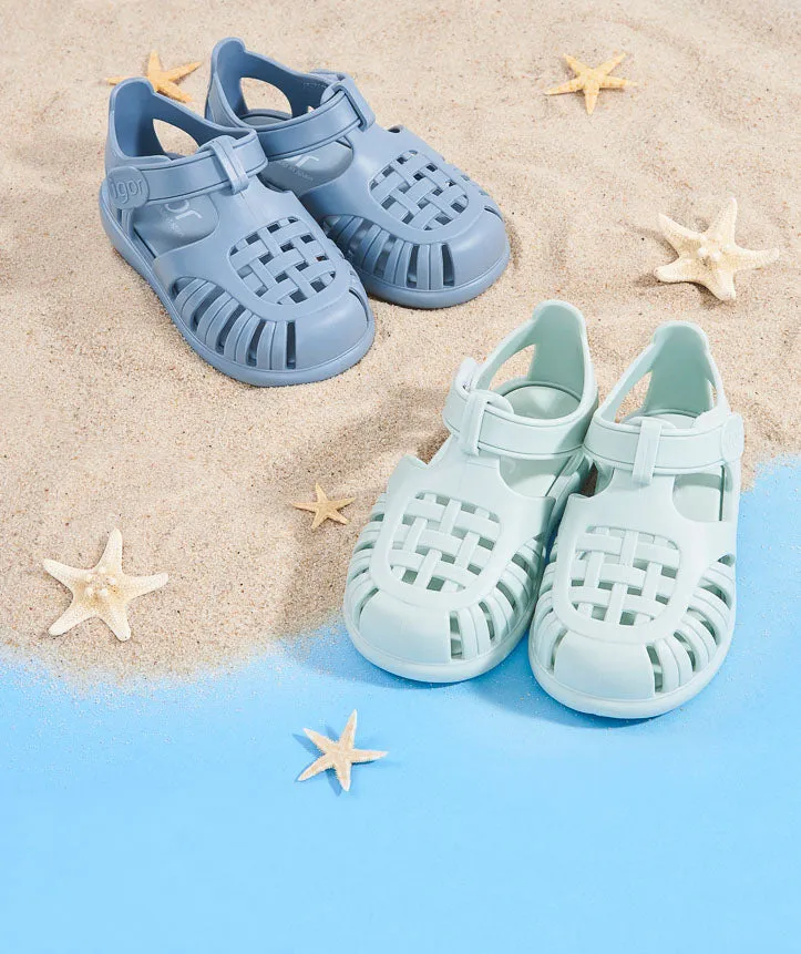 Igor Tobby Solid Mint Jelly Sandals
