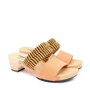 MAGO SANDALS   Coffee-Yellow