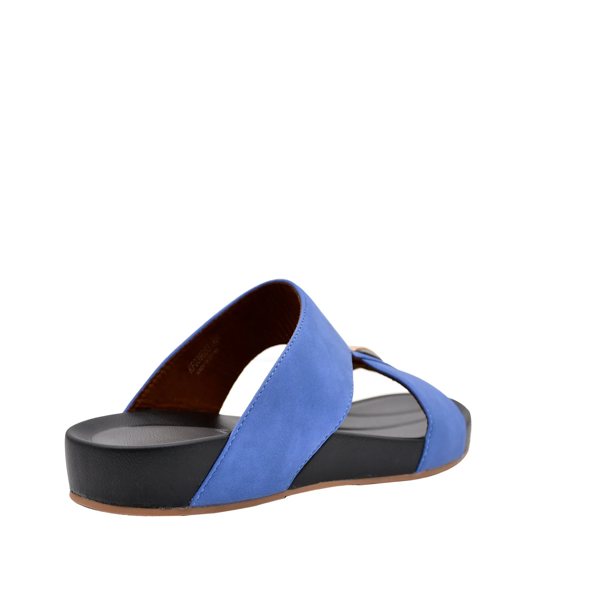 Mens Arabic Slippers Blue