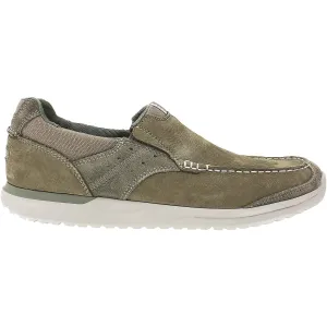 Men's Rockport Langdon Slip-On Taupe Nubuck