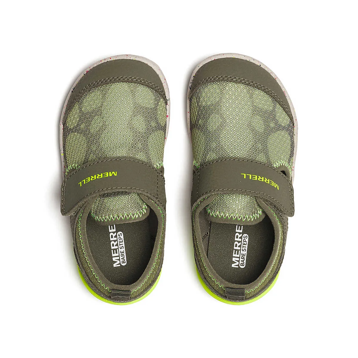 Merrell Bare Steps H2O | Olive Green Toddler Water Shoes
