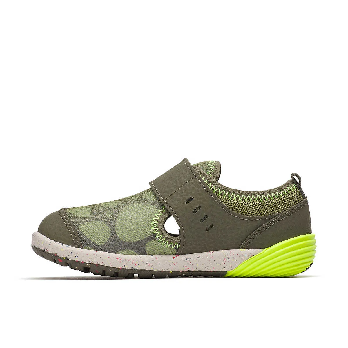 Merrell Bare Steps H2O | Olive Green Toddler Water Shoes
