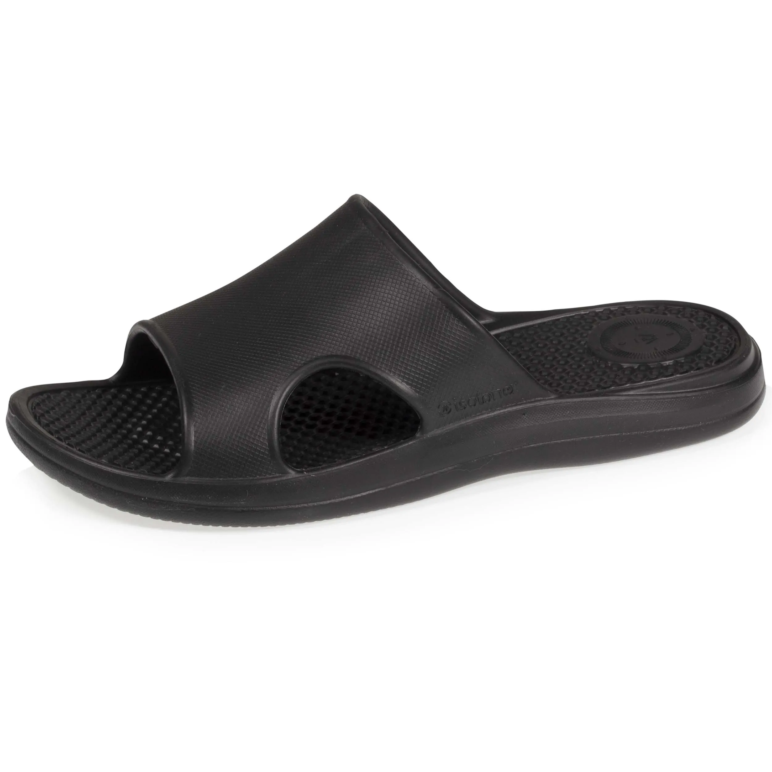 Mules claquettes Homme Confort Noir