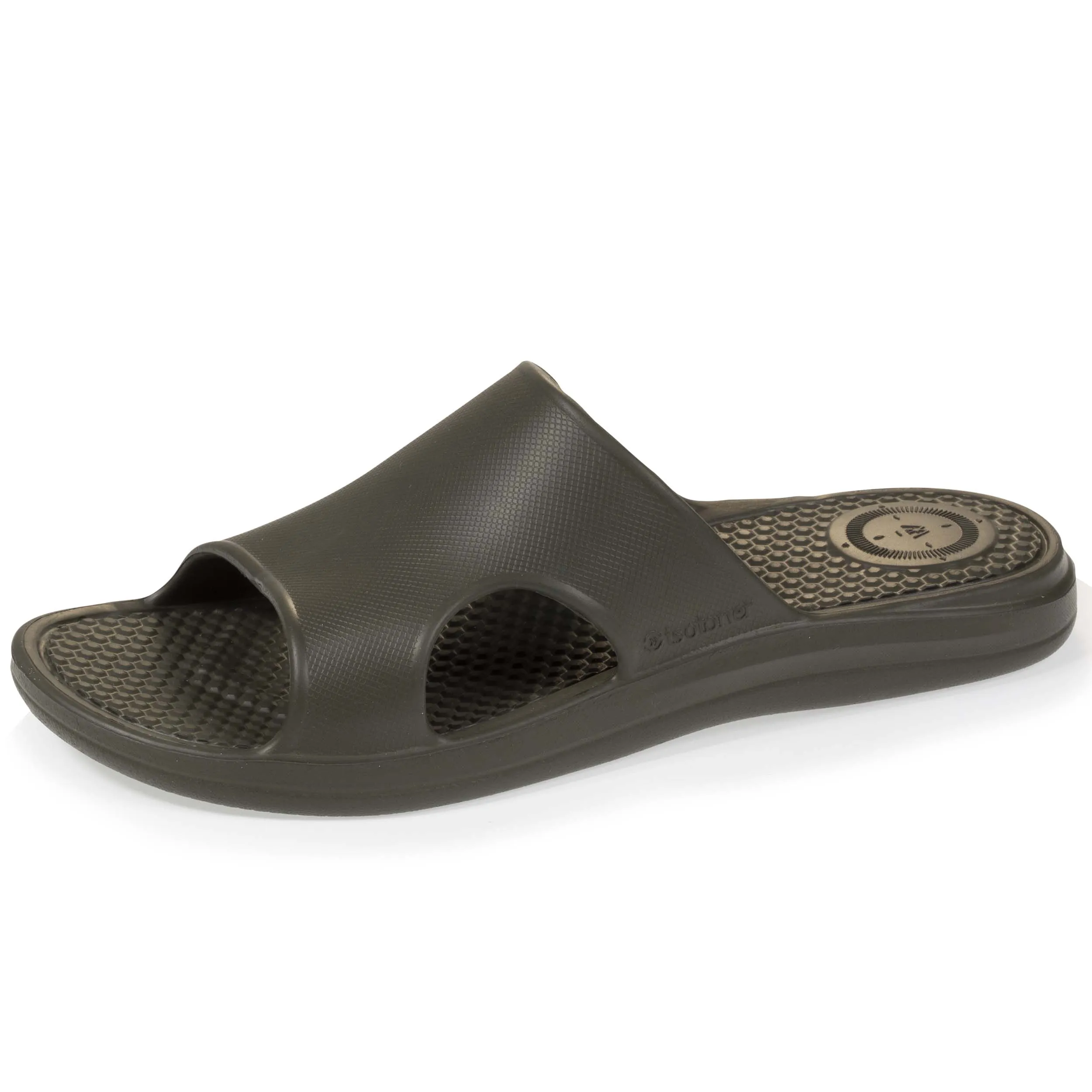 Mules claquettes Homme Kaki