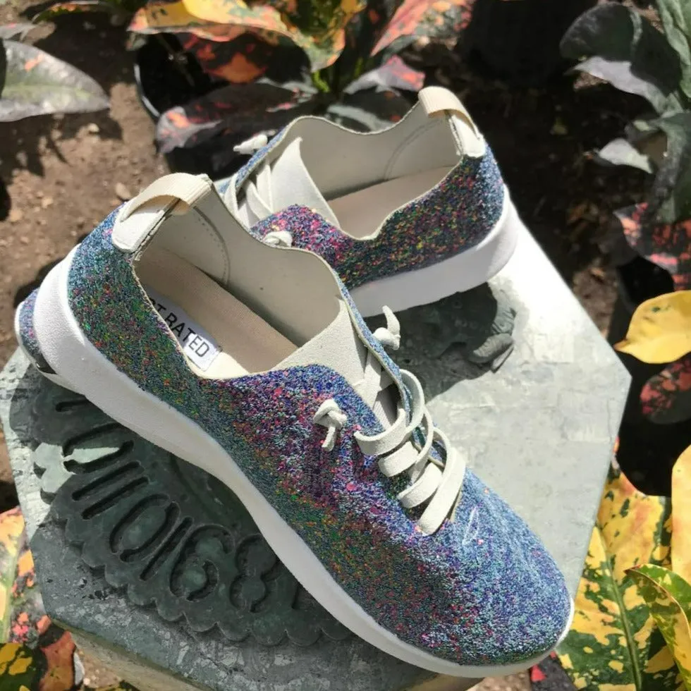 Multi Glitter Mayo Easy Slip on Sneaker