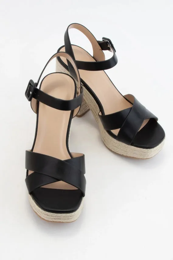 Noble Espadrilles Chunky Heel Sandal