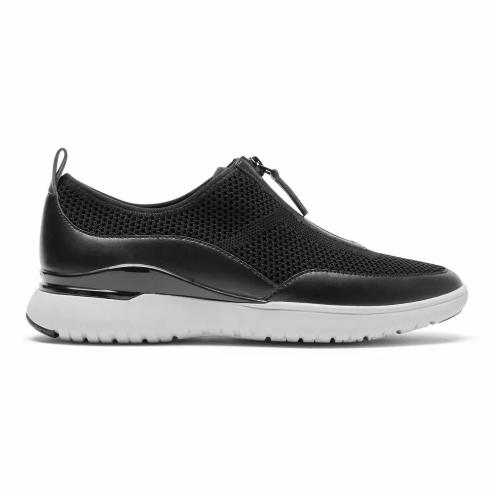 Rockport Women TM SPORT ZIP SHOE BLACK