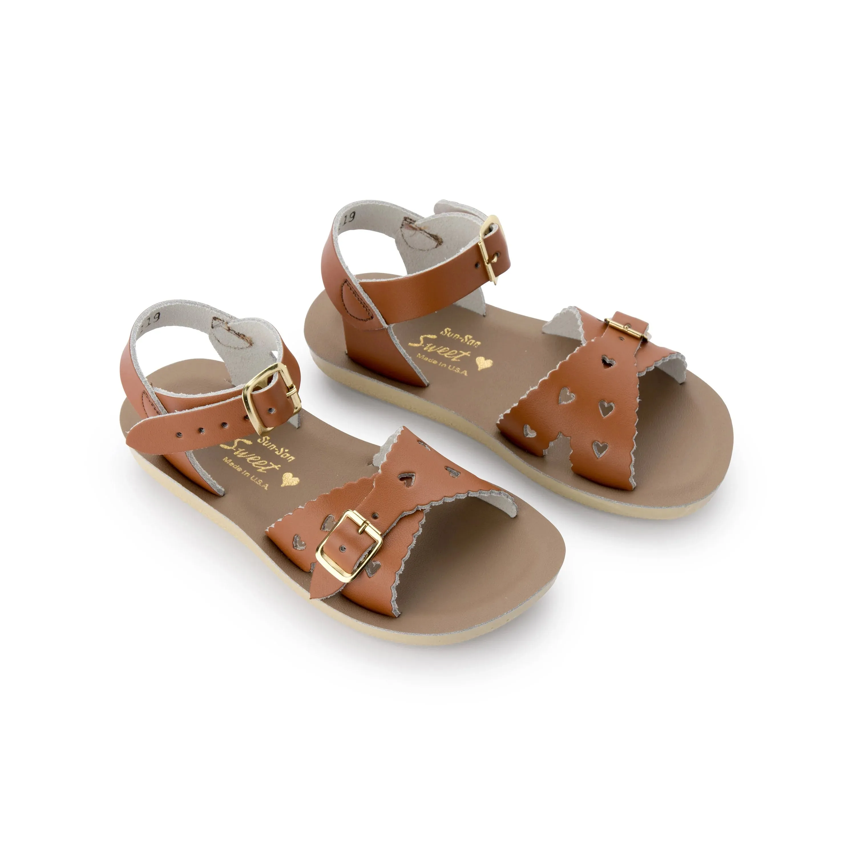 Saltwater Sandals - Sweetheart Tan