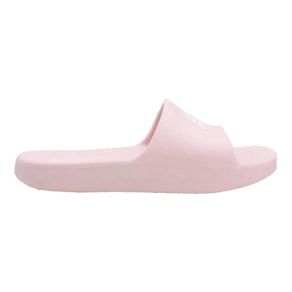 SKECHERS Women's Darvon-Hartleb Slide (Light Pink)