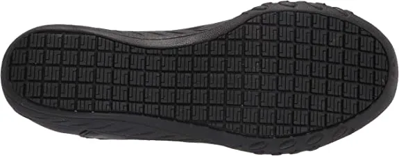 Skechers Work Slip on Bungee Womens Oil Resistant Shoes Lightweight 108005 Black