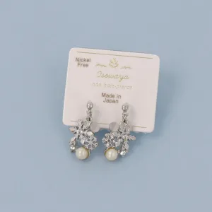 Snowflake Cluster Invisible Clip Ons