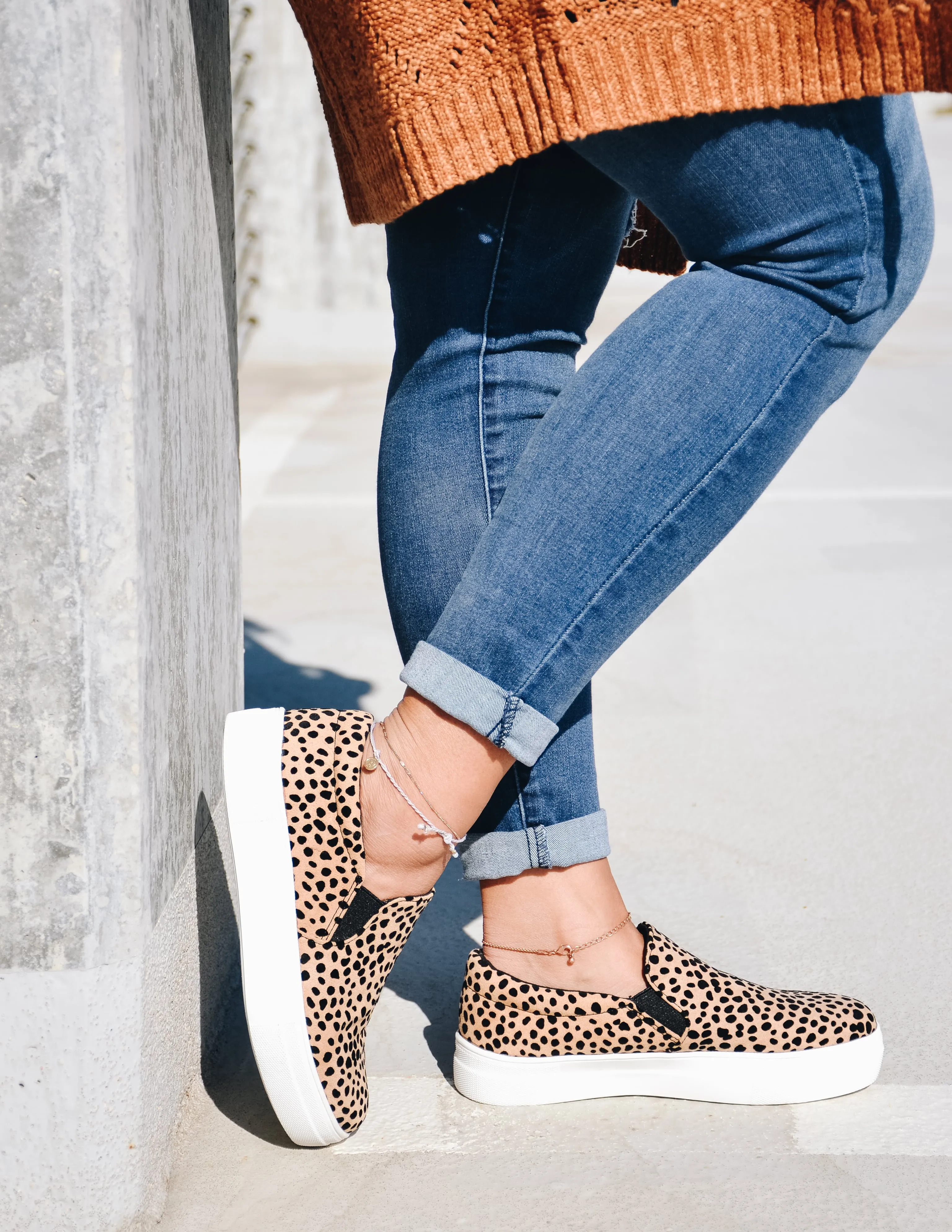 SOLE CALL SNEAKER - Leopard