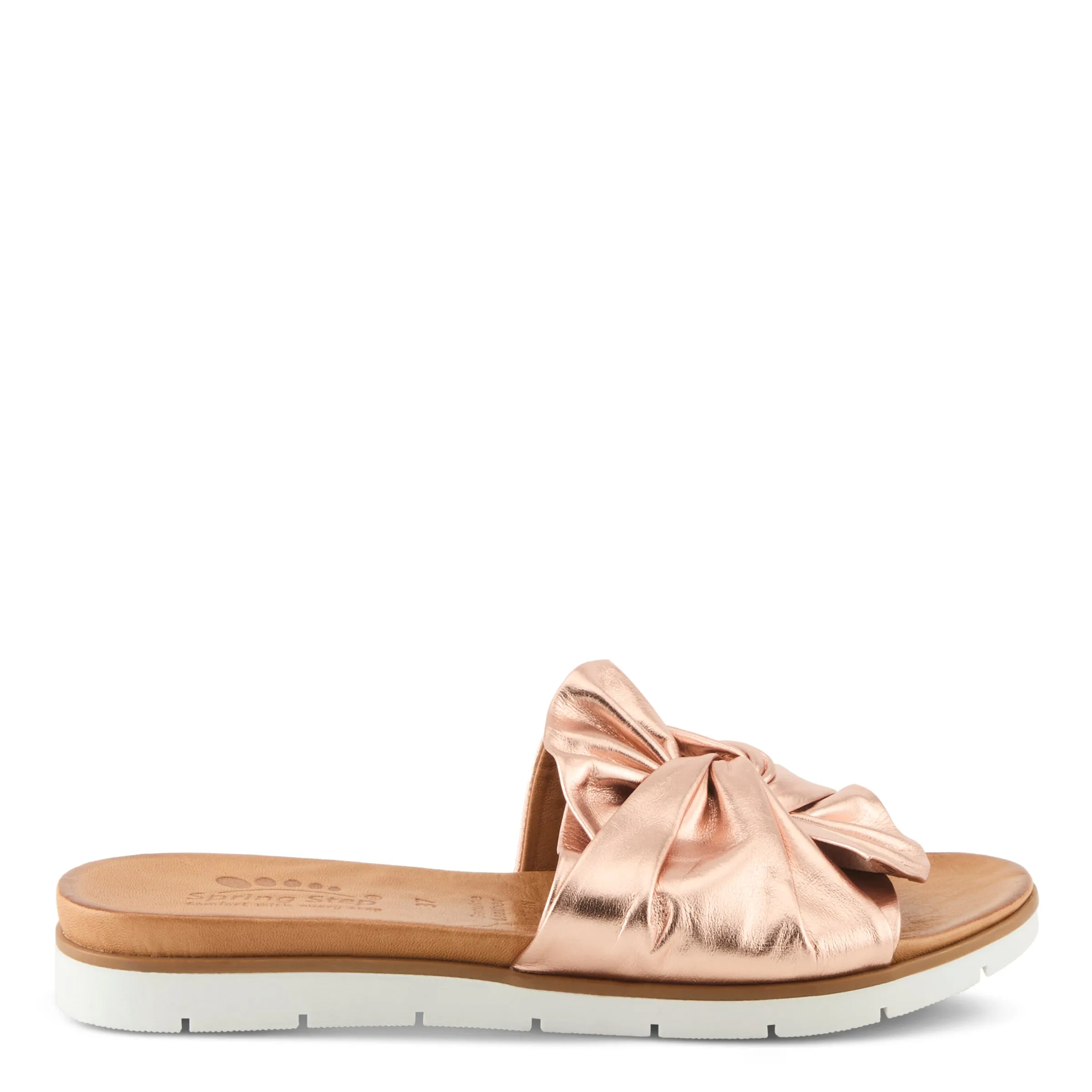 Spring Step Shoes Lavona Slide Sandals Women’s Leather