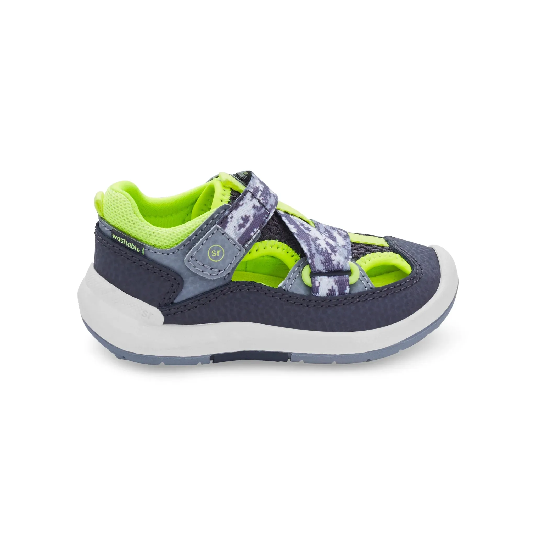Stride Rite Surf | Grey/Cami Toddler Sandals