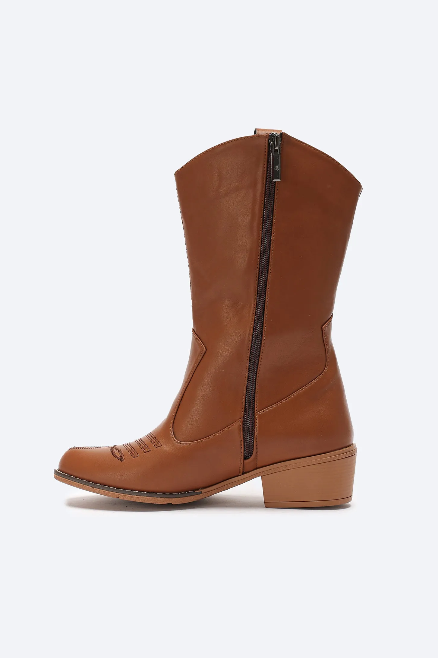 TEXAS COWBOY BOOTS - BROWN