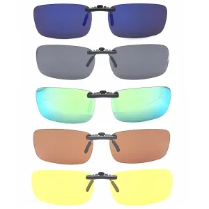 Troy's Premium Polarized Sunglass Stealth Clip-ons