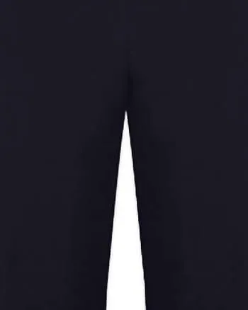 V Neck Longsleeve Shirred Waist Jumpsuit In Midnight | Midnight