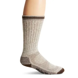 Wigwam Unisex 1 Pack Hunting Merino Comfort Sportsman Heavyweight Socks Brown